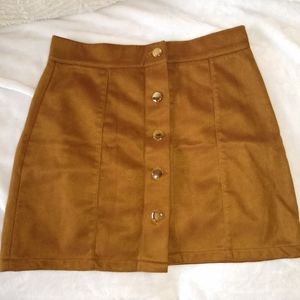 Rust Pencil Skirt
